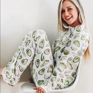 Women’s avocado pajama set
